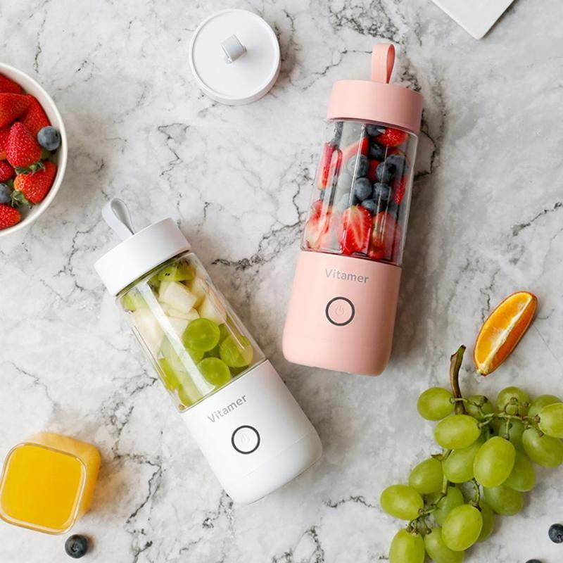 Portable blender used on the go