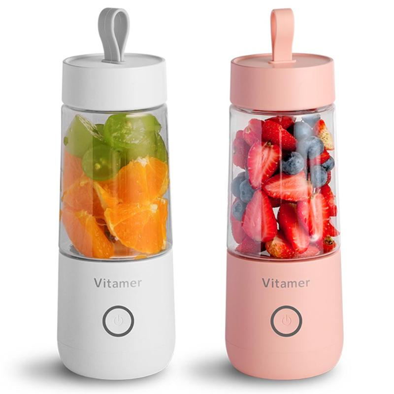 Portable blender with USB charging cable