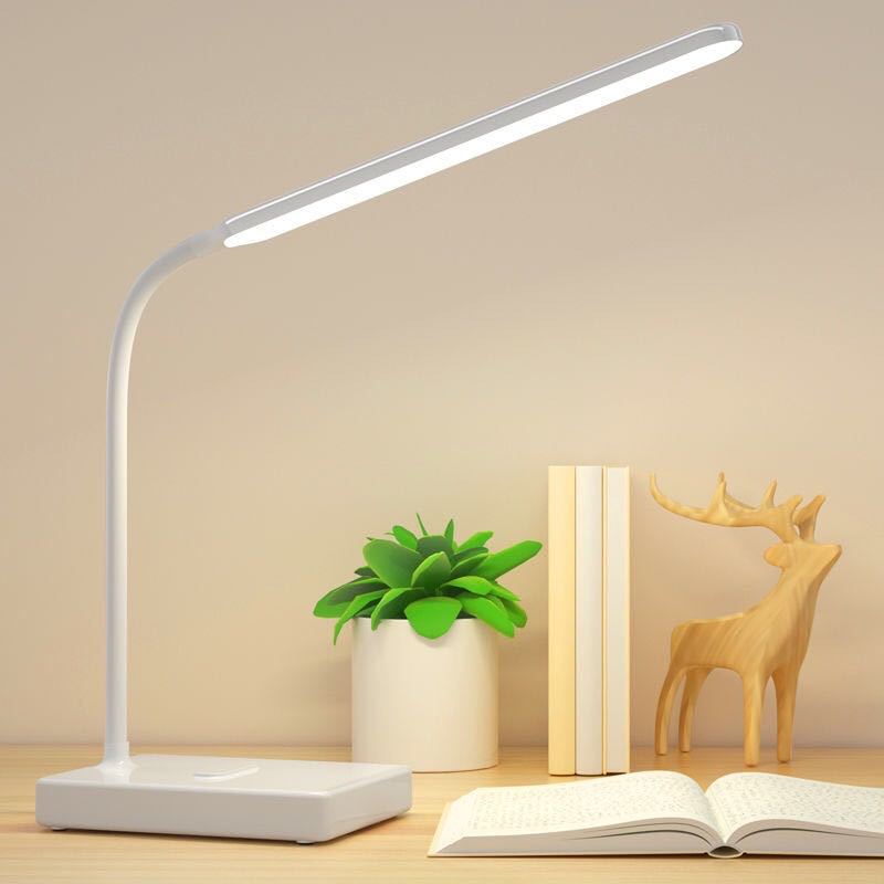 LED desk lamp folded flat