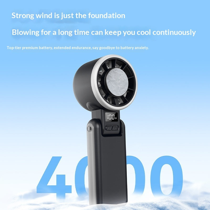 Portable turbo fan speed controls